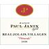 Paul Janin et Fils Beaujolais-Villages Piemonts 2020 Front Label