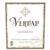 Verdad Sawyer Lindquist Vineyard Garnacha 2015 Front Label