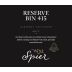 Spier Bin 415 Reserve 2017 Front Label