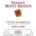 Chateau Mont-Redon Cotes du Rhone Reserve Rose 2017 Front Label