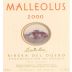 Emilio Moro Malleolus 2000 Front Label