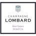 Champagne Lombard Brut Nature Grand Cru Front Label
