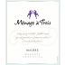 Menage a Trois Malbec 2018 Front Label