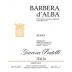 Giacosa Fratelli Barbera d'Alba Bussia 2019 Front Label