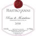 Mastrojanni Rosso di Montalcino 2018 Front Label