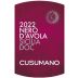Cusumano Nero d'Avola 2022 Front Label