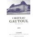 Gautoul Cahors 2010 Front Label