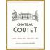 Chateau Coutet St. Emilion 2014 Front Label