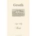 Groth Merlot 1991 Front Label