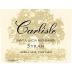 Carlisle Sierra Mar Vineyard Syrah 2018 Front Label