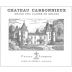 Chateau Carbonnieux 2015 Front Label
