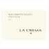 La Crema Willamette Valley Pinot Noir 2019 Front Label