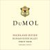 DuMOL Highland Divide Russian River Valley Pinot Noir 2017 Front Label