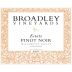 Broadley Estate Pinot Noir 2007 Front Label