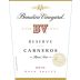 Beaulieu Vineyard Carneros Reserve Pinot Noir 2010 Front Label