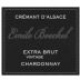 Boeckel Cremant d'Alsace Extra Brut Chardonnay 2018 Front Label