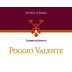 Fattoria Le Pupille Poggio Valente 2019 Front Label