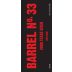 Kiepersol Estates Barrel No. 33 2008 Front Label