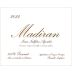 Famille Laplace Madiran Sans Sulfite 2022 Front Label