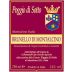 Poggio di Sotto Brunello di Montalcino 2020 Front Label