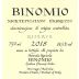 Azienda Agricola Binomio Montepulciano d'Abruzzo Riserva 2018 Front Label