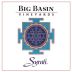 Big Basin Santa Cruz Monterey Syrah 2014 Front Label