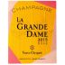 Veuve Clicquot La Grande Dame Rose with Gift Box 2015 Front Label