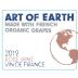 Art of Earth Organic Rose 2019 Front Label
