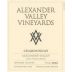 Alexander Valley Vineyards Estate Chardonnay 2023 Front Label