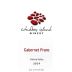 Whidbey Island Vineyard & Winery Cabernet Franc 2014 Front Label