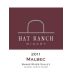 Hat Ranch Winery Malbec 2011 Front Label