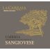 La Carraia Umbria Sangiovese 2020 Front Label