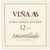 Gonzalez Byass Vina AB Amontillado Sherry Front Label