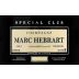 Marc Hebrart Special Club 2018 Front Label