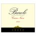 Elvio Cogno Cascina Nuova Barolo 2005 Front Label