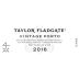Taylor Fladgate Vintage Port (375ML half-bottle) 2016 Front Label