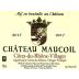 Chateau Maucoil Cotes du Rhone Villages 2017 Front Label