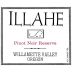 Illahe Vineyards and Winery Reserve Pinot Noir 2015 Front Label