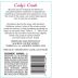 Maurice Carrie Winery Cody's Crush Front Label