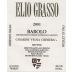 Elio Grasso Barolo Gavarini Vigna Chiniera 2001 Front Label