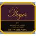 Boyer Dry White Wine 2016 Front Label