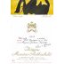 Chateau Mouton Rothschild 1974 Front Label