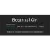 Bareksten Botanical Gin Front Label