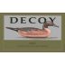 Decoy Red 2001 Front Label