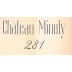 Chateau Minuty 281 Rose 2019 Front Label