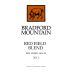 Bradford Mountain Red Field Blend 2011 Front Label