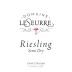 Domaine LeSeurre Semi Dry Cuvee Classique Riesling 2023 Front Label