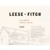 Leese-Fitch Pinot Noir 2016 Front Label
