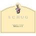 Schug Merlot 2013 Front Label