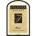 Falkner Winery Merlot 2008 Front Label